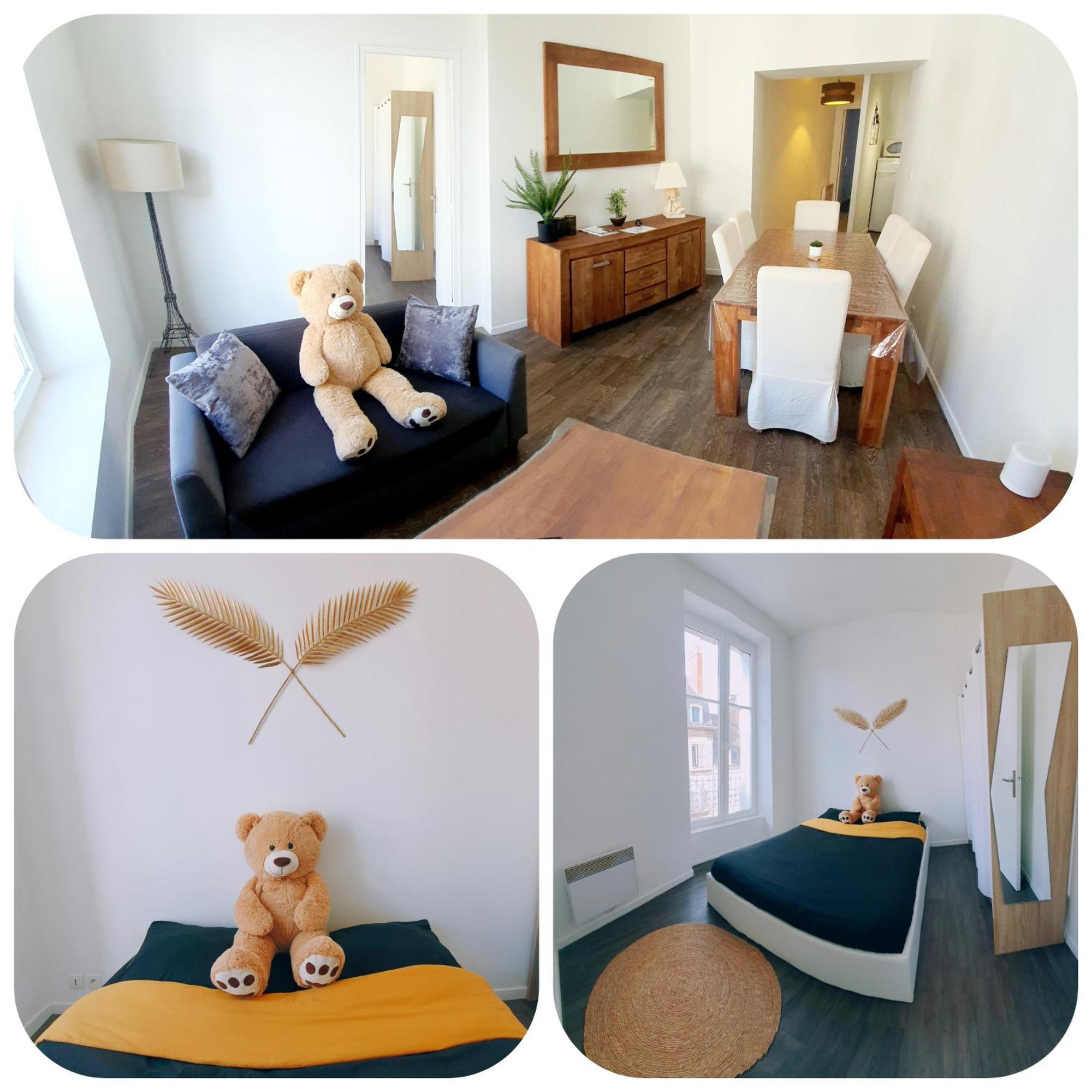Lumineux & Convivial Apartment Bourges Ngoại thất bức ảnh
